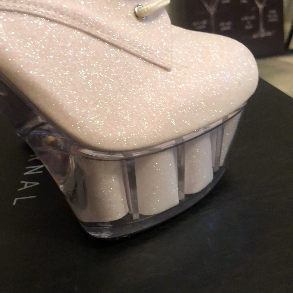 Glitter Iridescent Platform Boot - image 6